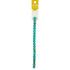 10mm Round Glass Blue Bead with Paint Splat Strung Beads